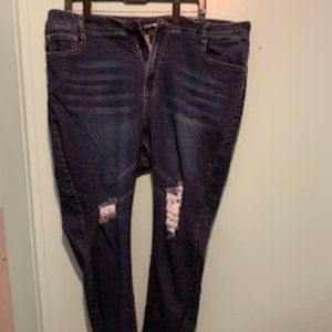 Fashion Nova Rip Jeans